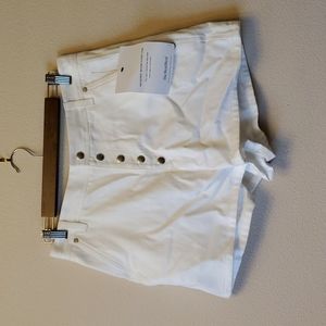 Rag & Bone white Jean shorts